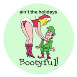 Bootyful Holidays Stickers