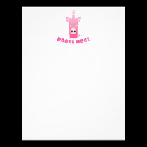 BOOZE HOG LETTERHEAD letterhead