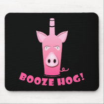 BOOZE HOG MOUSEPAD mousepads