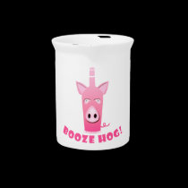 BOOZE HOG PITCHER pitchers