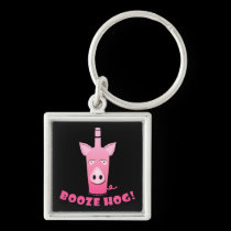 BOOZE HOG PREMIUM KEYCHAIN keychains