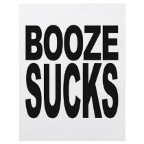 Booze Sucks Personalized Flyer