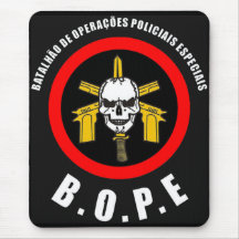 BOPE Tropa De Elite Brazilian Special Police Force Mousepad