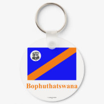 Bophuthatswana Flag with Name keychains