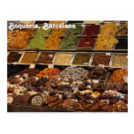 Boqueria-Candy and Dried Fruit Postcard