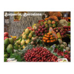 Boqueria-Fruits Postcard