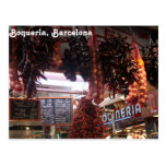 Boqueria-Peppers and Garlic Postcard