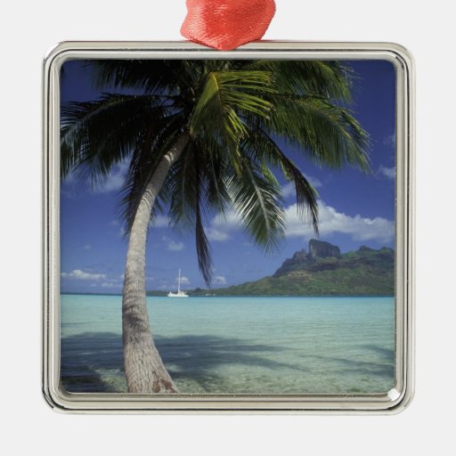 Bora Bora, French Polynesia Mt. Otemanu seen Ornament