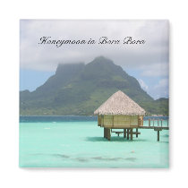 Bora Bora Honeymoon Magnet