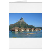 Bora Bora Huts Cards