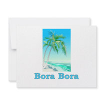 Bora Bora invitations by bartstshirts Bora Bora invitations