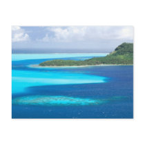 Bora Bora Lagoon, French Polynesia postcards