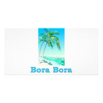 Bora Bora Photo Card Template
