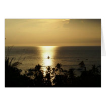Borcay Sunset Greeting Card