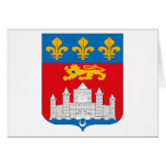 Bordeaux Coat of Arms Greeting Card