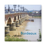 Bordeaux, France Magnet