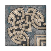Border A, Tan Corner Magnet