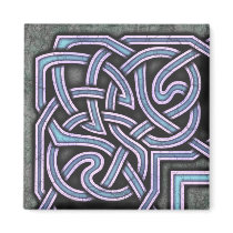 Border B, Blue Corner Magnet