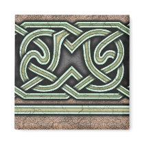 Border B, Green Straight Magnet
