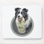 Border Collie 001 Mouse Pads