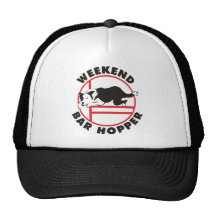 Border Collie Agility Weekend Bar Hopper Hats