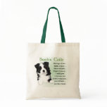 Border Collie Art Gifts bags