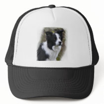 Border Collie Art Gifts Hats