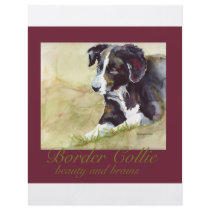Border Collie Beauty and Brains flyers by cathylester Border Collie Beauty and Brains flyers