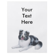 Border Collie Blue Merle Flyer