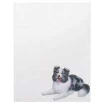 Border Collie Blue Merle Letterhead