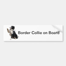 border collie bumper stickers