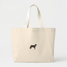 Border Collie Canvas Bag