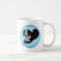 Border Collie cartoon mug
