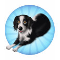 Border Collie cartoon shirt
