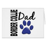 Border Collie Dad 2 Card
