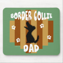 Border Collie Dad Mousepad mousepads