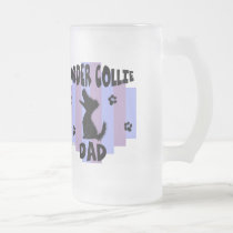 Border Collie Dad Mug mugs