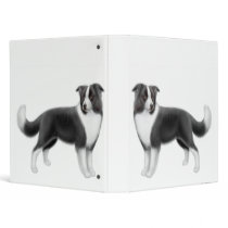 Border Collie Dog Avery Binder by twopurringcats Border Collie Dog Avery Binder