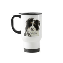 Border Collie Dog o Coffee Mug