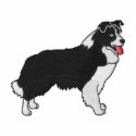 Border Collie embroidered shirts by ZazzleEmbroidery Border Collie embroidered shirts