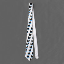 Border Collie Face ties