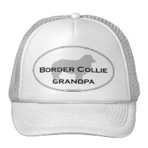 Border Collie Grandpa Hats