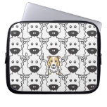 Border Collie in the Sheep Laptop Computer Sleeve