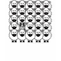 Border Collie in the Sheep t-shirts by khocker Border Collie in the Sheep t-shirts