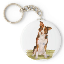 Border Collie Key Chains