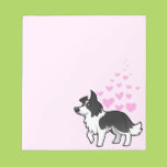 Border Collie Love Memo Notepads