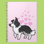 Border Collie Love Note Book