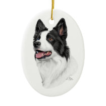 Border Collie Ornament
