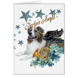 Border Collie Perfect Angel cards
