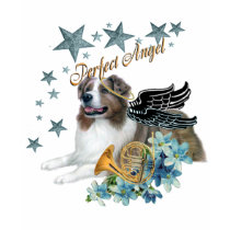 Border Collie Pertect Angel t-shirts